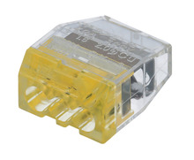 Toppklämma Orange 3-pol 5-pack